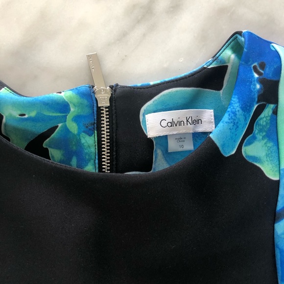 Calvin Klein Blue Orchid Dress - Picture 3 of 4